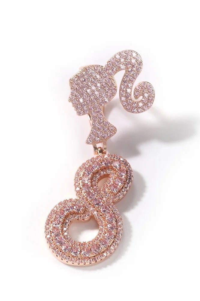 Barbie Initial Pendant