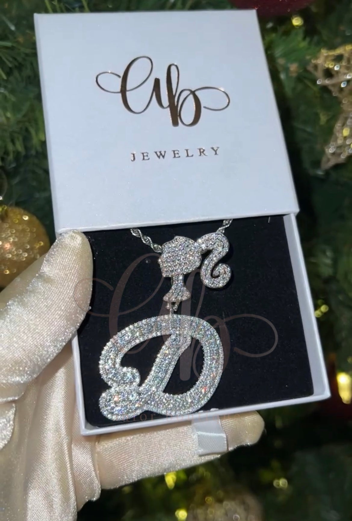 Barbie Initial Pendant