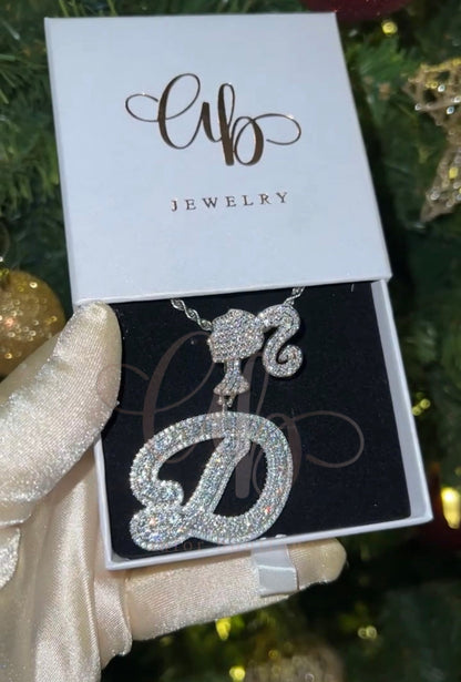 Barbie Initial Pendant