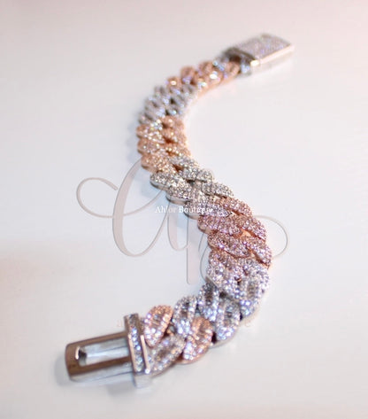 16mm Icy Cuban Bracelet