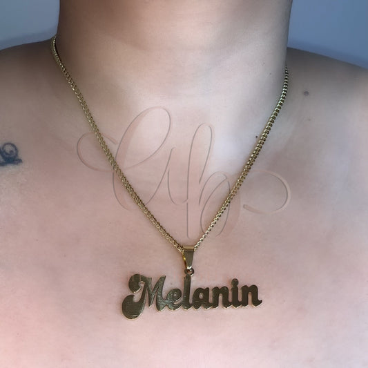 Bold Name Necklace