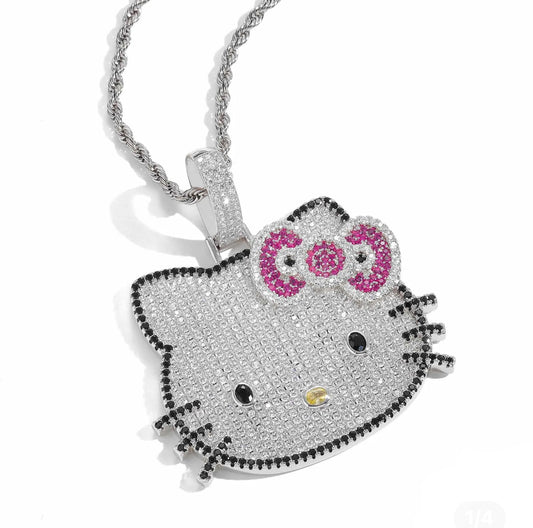Icy Kitty Pendant