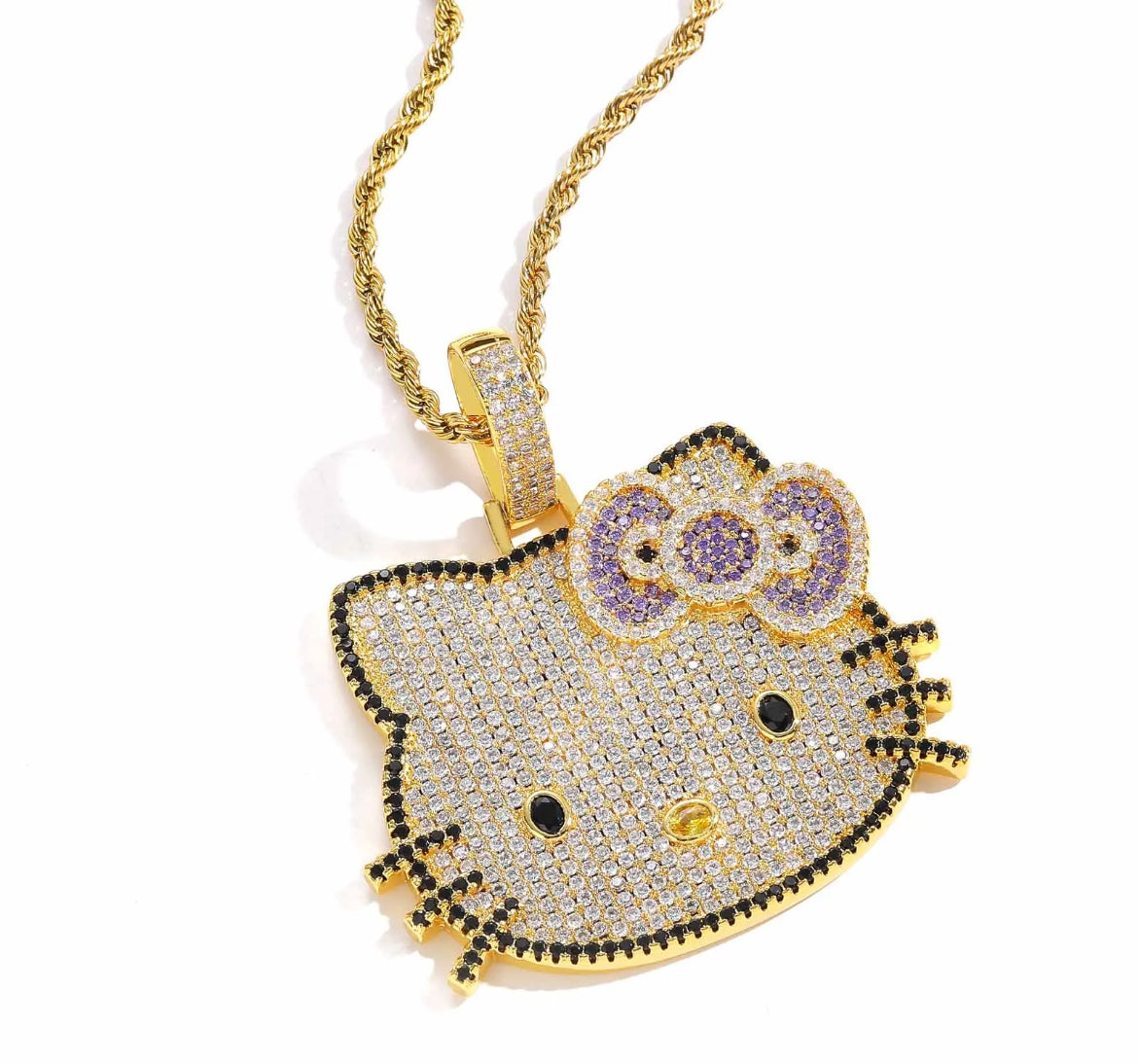 Icy Kitty Pendant