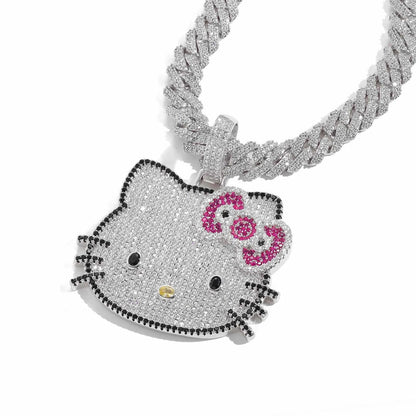 Icy Kitty Pendant