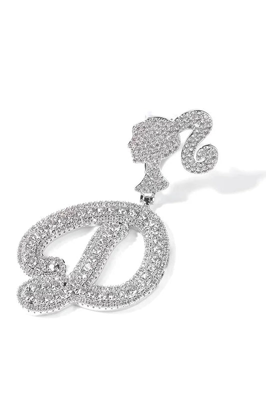 Barbie Initial Pendant