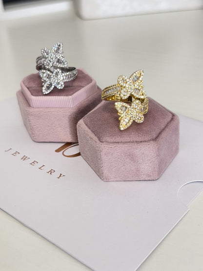 Butterfly Adjustable Ring