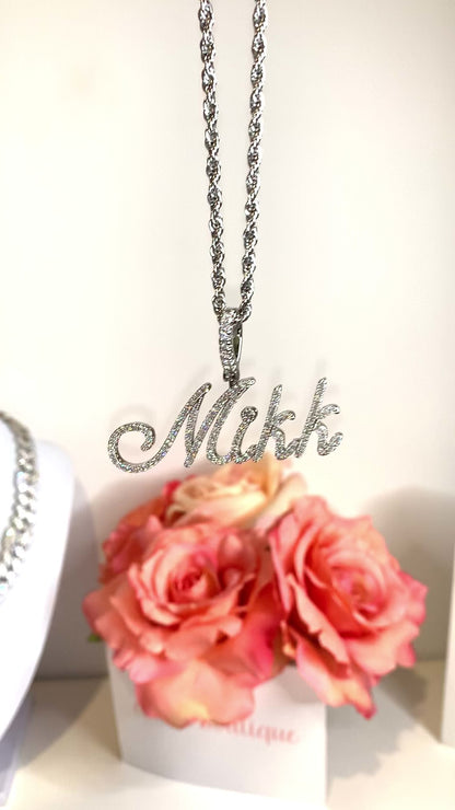 Custom Name Pendant