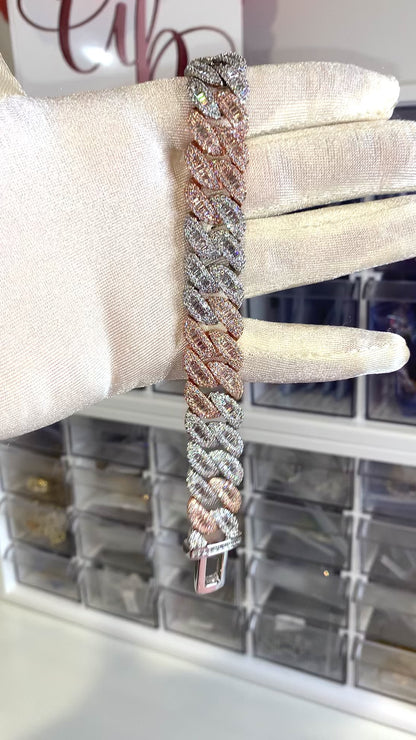 16mm Icy Cuban Bracelet